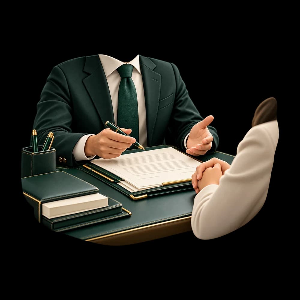 Illustration of a consultation